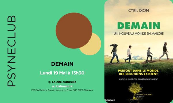 Psynéclub « DEMAIN ».