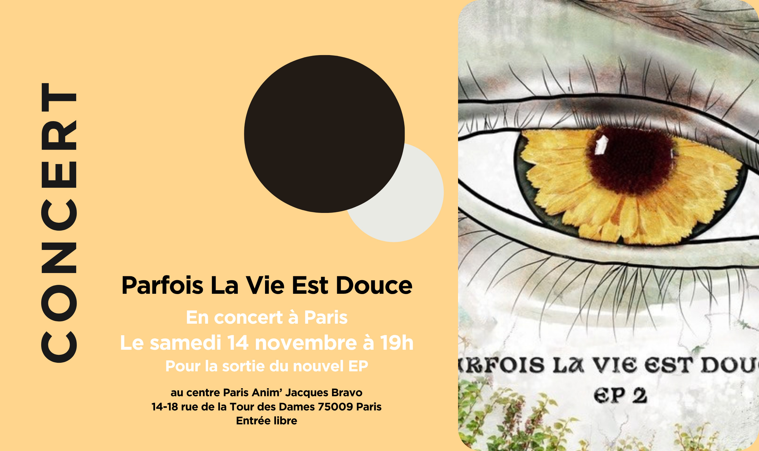 You are currently viewing Concert de Parfois La Vie Est Douce